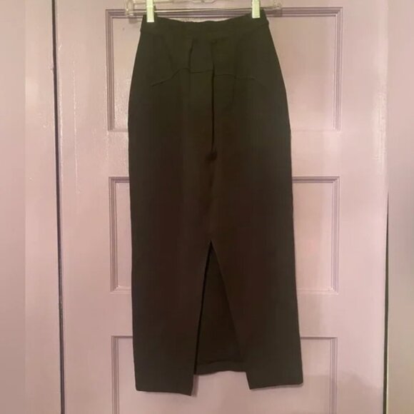 Lululemon Lab Midi Skirt Size 0 Black - Picture 2 of 5